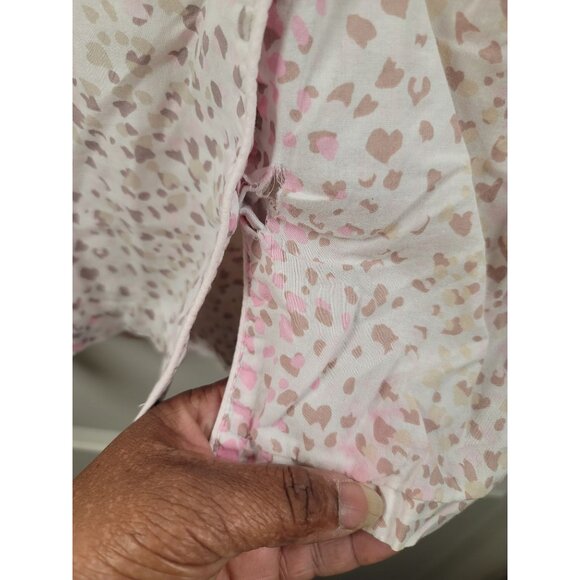 Victorias Secret Women's Button-Up Leopard Print Pajama Top Size S/P - Picture 11 of 12